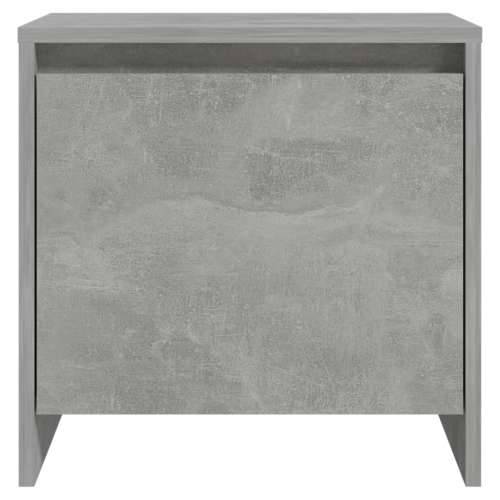 Noćni ormarić siva boja betona 45x34x44,5 cm konstruirano drvo - Beton siva 1 Cijena