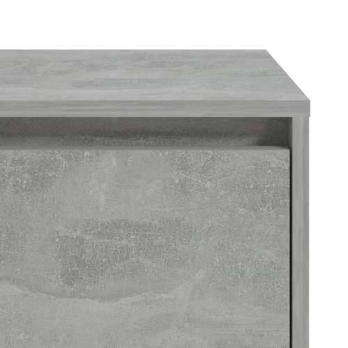 Noćni ormarić siva boja betona 45x34x44,5 cm konstruirano drvo - Beton siva 1 Cijena