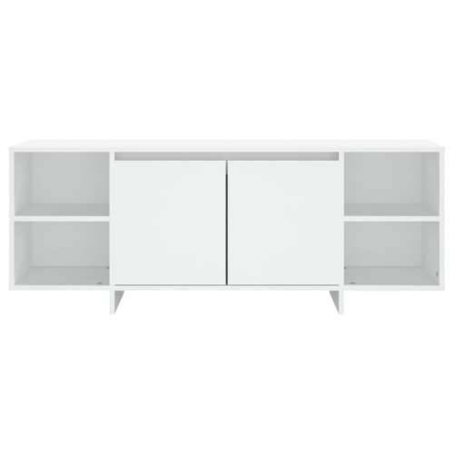 TV ormarić bijeli 130 x 35 x 50 cm od iverice - Bijela 1 Cijena
