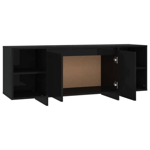 TV ormarić crni 130 x 35 x 50 cm od iverice - Crna 1 Cijena