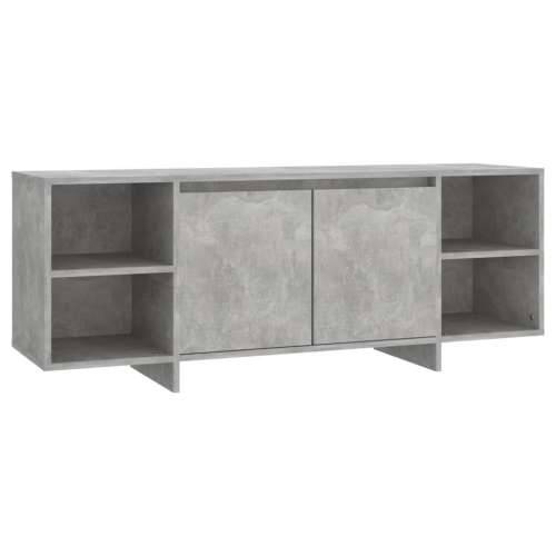 TV ormarić siva boja betona 130 x 35 x 50 cm od iverice   - Beton siva 1 Cijena