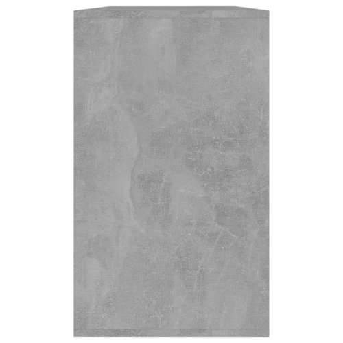 Komoda siva boja betona 120 x 41 x 75 cm od konstruiranog drva - Beton siva 1 Cijena