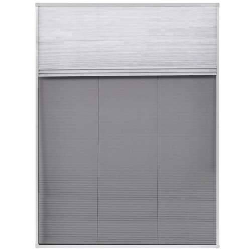 Komarica za prozor Aluminijski 60x80 cm sa Sjenilom  - Bijela 60 x 80 cm Cijena