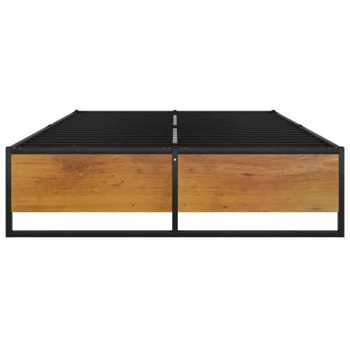 Okvir za krevet crni metalni 120 x 200 cm - 120 x 200 cm Cijena