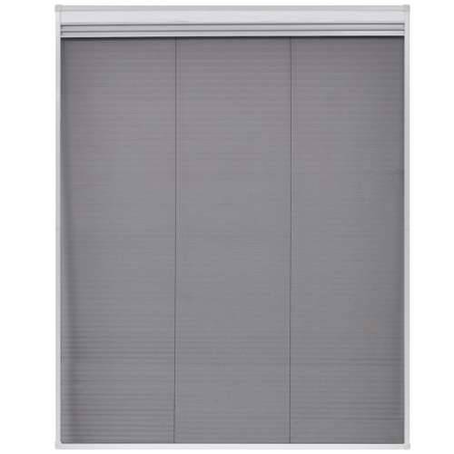 Komarica za prozor Aluminijski 80x100 cm sa Sjenilom  - Bijela 80 x 100 cm Cijena