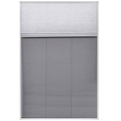 Komarica za prozor Aluminijski 80x120 cm sa Sjenilom  - Bijela 80 x 120 cm Cijena