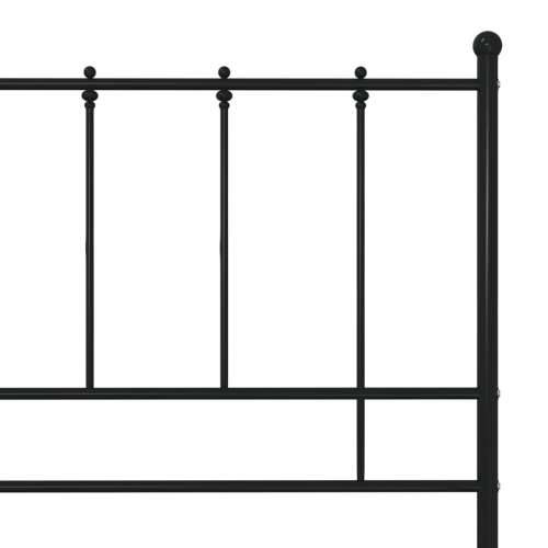 Okvir za krevet crni metalni 120 x 200 cm - Crna 120 x 200 cm Cijena