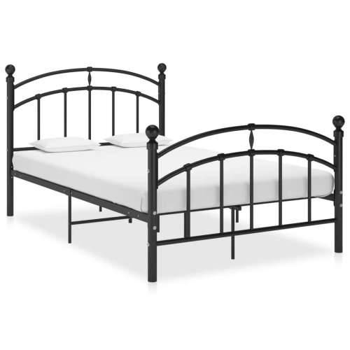 Okvir za krevet crni metalni 120 x 200 cm - Crna 120 x 200 cm Cijena
