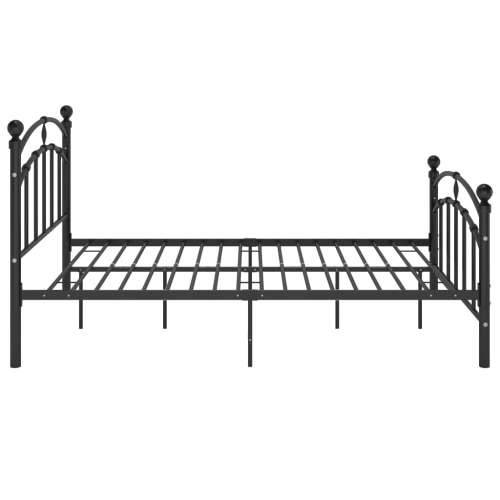 Okvir za krevet crni metalni 120 x 200 cm - Crna 120 x 200 cm Cijena
