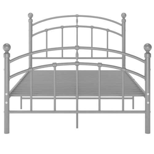 Okvir za krevet sivi metalni 120 x 200 cm - Siva 120 x 200 cm Cijena