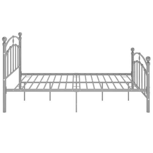 Okvir za krevet sivi metalni 120 x 200 cm - Siva 120 x 200 cm Cijena