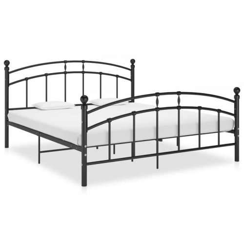 Okvir za krevet crni metalni 140 x 200 cm - Crna 140 x 200 cm Cijena