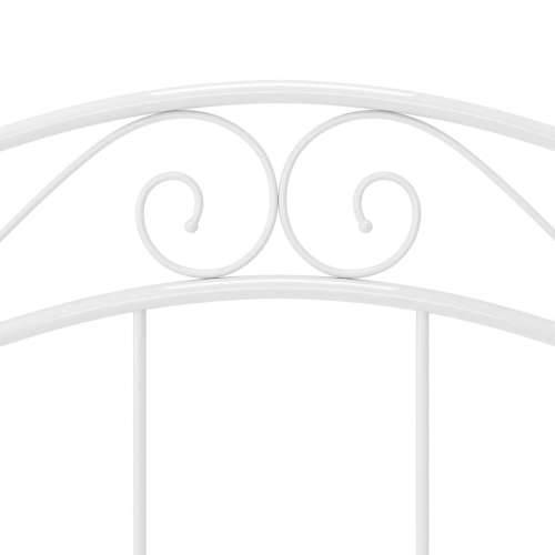 Okvir za krevet bijeli metalni 90 x 200 cm - Bijela 90 x 200 cm Cijena