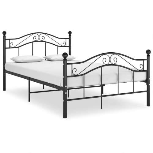 Okvir za krevet crni metalni 120 x 200 cm - Crna 120 x 200 cm Cijena
