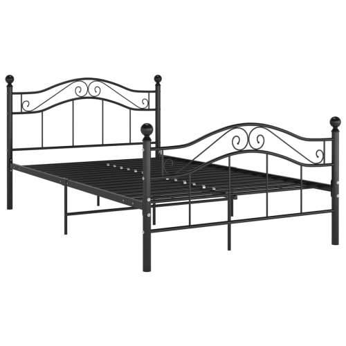 Okvir za krevet crni metalni 120 x 200 cm - Crna 120 x 200 cm Cijena