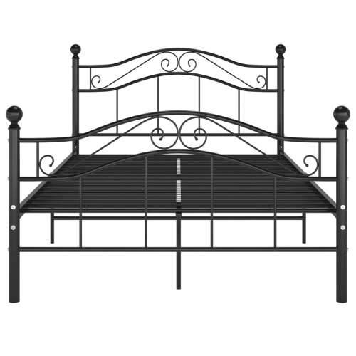 Okvir za krevet crni metalni 120 x 200 cm - Crna 120 x 200 cm Cijena