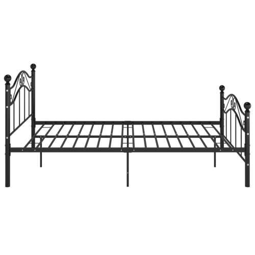 Okvir za krevet crni metalni 120 x 200 cm - Crna 120 x 200 cm Cijena