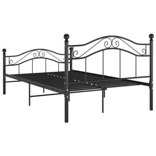 Okvir za krevet crni metalni 120 x 200 cm - Crna 120 x 200 cm Cijena