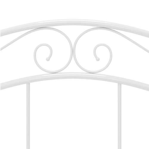 Okvir za krevet bijeli metalni 120 x 200 cm - Bijela 120 x 200 cm Cijena