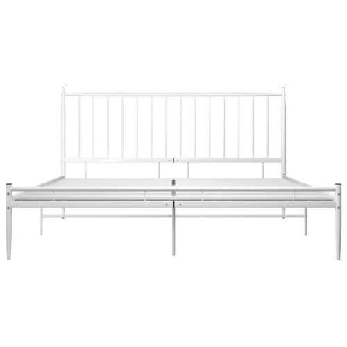 Okvir za krevet bijeli metalni 180 x 200 cm - Bijela 180 x 200 cm Cijena