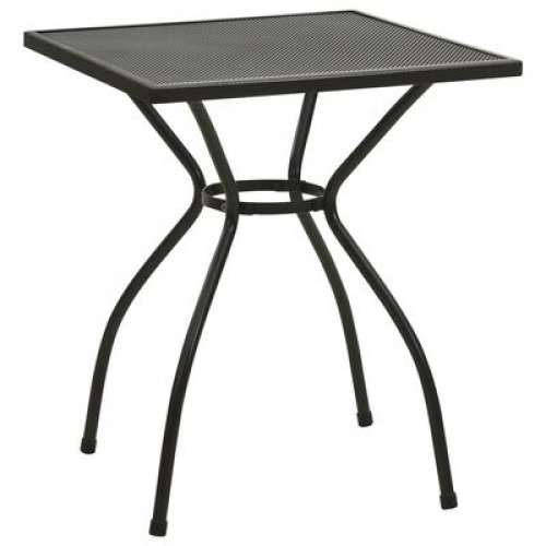 Bistro stol 60 x 60 x 70 cm čelična mreža Cijena