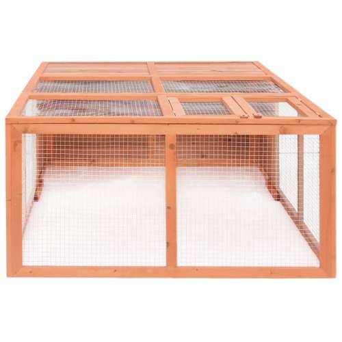 Vrtni kavez za životinje 150 x 100 x 50 cm od masivne jelovine Cijena