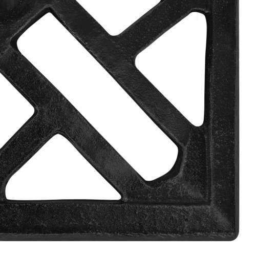 Stalak za suncobran crni 44 x 44 x 31 cm od lijevanog željeza - Crna 44 x 44 x 31 cm 1 Cijena