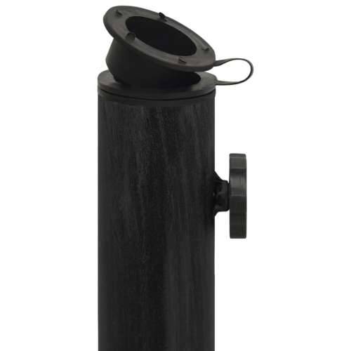 Stalak za suncobran crni 44 x 44 x 31 cm od lijevanog željeza - Crna 44 x 44 x 31 cm 1 Cijena
