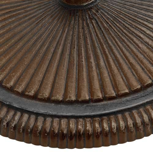Stalak za suncobran brončani 45 x 45 x 30 cm lijevano željezo Cijena