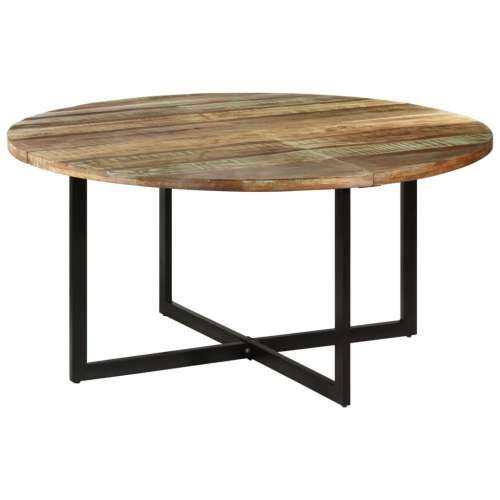 Blagovaonski stol 150 x 75 cm od masivnog obnovljenog drva - 150 x 75 cm 1 masivno obnovljeno drvo Cijena