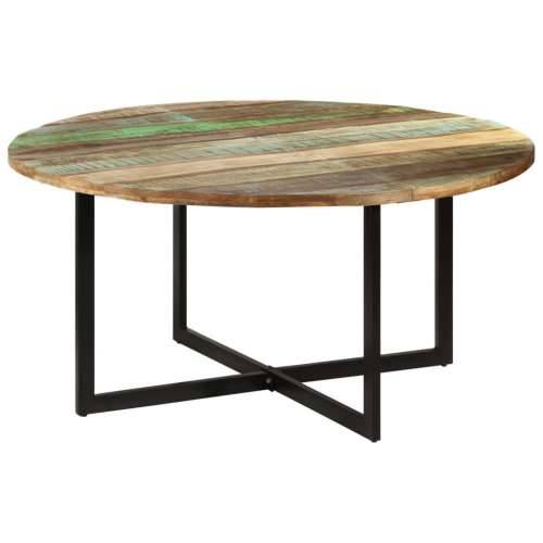 Blagovaonski stol 150 x 75 cm od masivnog obnovljenog drva - 150 x 75 cm 1 masivno obnovljeno drvo Cijena