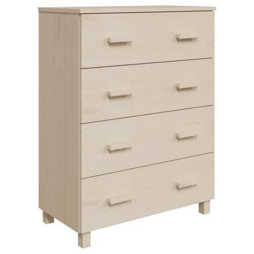 Komoda HAMAR boja meda 79 x 40 x 103,5 cm od masivne borovine - boja meda 1 Cijena