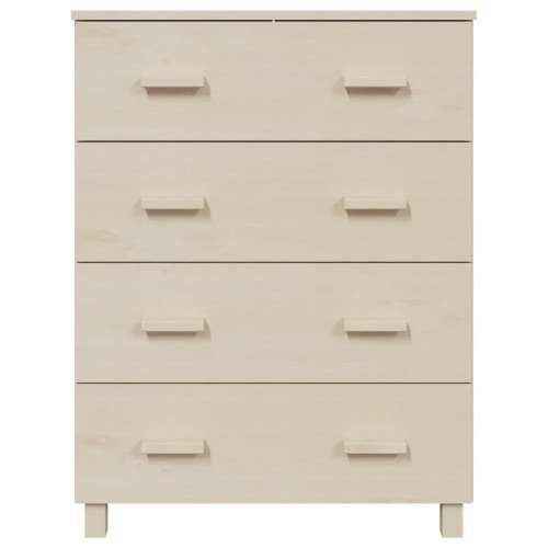 Komoda HAMAR boja meda 79 x 40 x 103,5 cm od masivne borovine - boja meda 1 Cijena