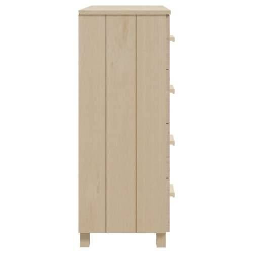 Komoda HAMAR boja meda 79 x 40 x 103,5 cm od masivne borovine - boja meda 1 Cijena