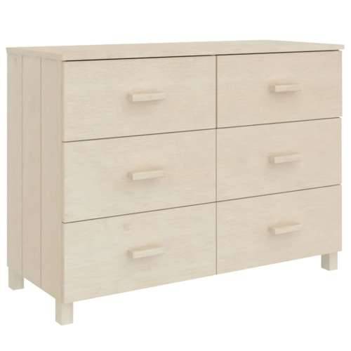 Komoda HAMAR boja meda 113 x 40 x 80 cm od masivne borovine - boja meda 1 Cijena