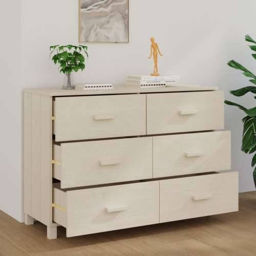 Komoda HAMAR boja meda 113 x 40 x 80 cm od masivne borovine - boja meda 1 Cijena