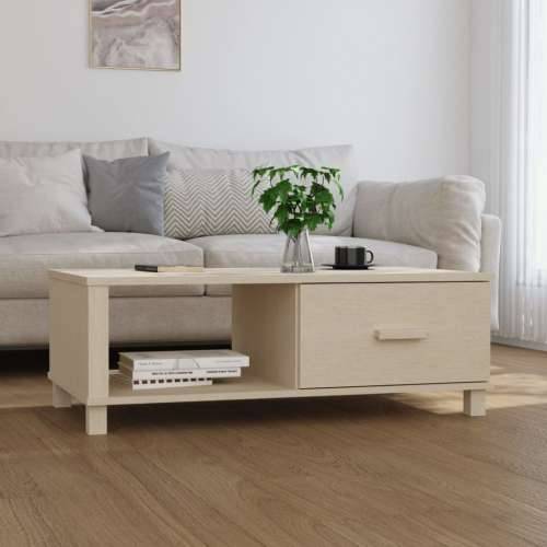 Stolić za kavu HAMAR boja meda 100x55x35 cm od masivne borovine - boja meda 1 Cijena