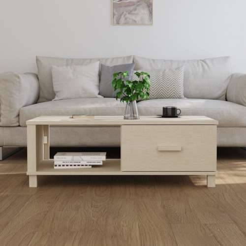 Stolić za kavu HAMAR boja meda 100x55x35 cm od masivne borovine - boja meda 1 Cijena