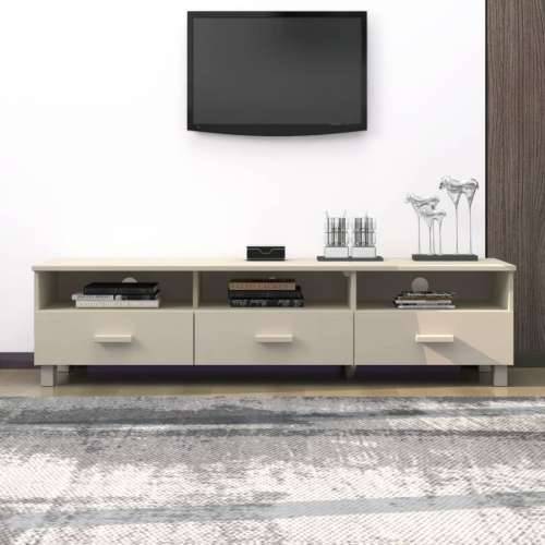 TV ormarić HAMAR boja meda 158 x 40 x 40 cm od masivne borovine - boja meda 1 Cijena