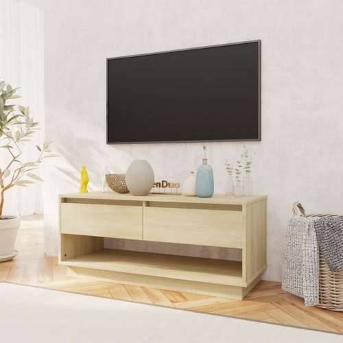 TV ormarić boja hrasta sonome 102x41x44 cm konstruirano drvo - sonoma hrast 1 Cijena