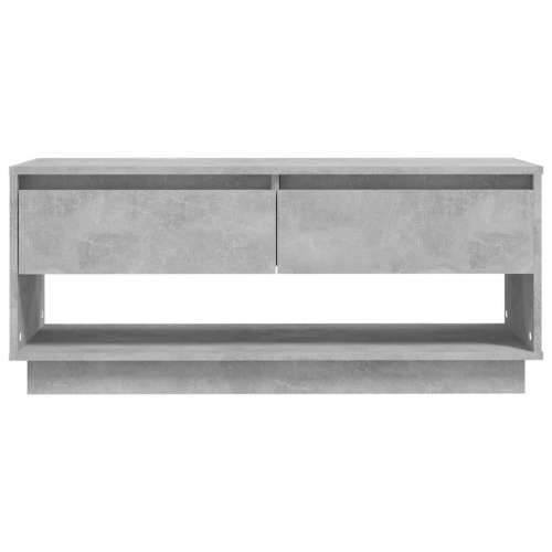 TV ormarić boja betona 102 x 41 x 44 cm od konstruiranog drva - Beton siva 1 Cijena