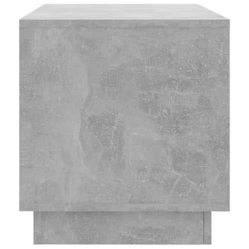 TV ormarić boja betona 102 x 41 x 44 cm od konstruiranog drva - Beton siva 1 Cijena