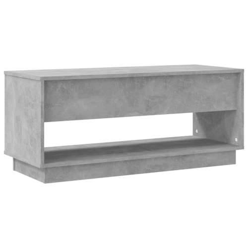 TV ormarić boja betona 102 x 41 x 44 cm od konstruiranog drva - Beton siva 1 Cijena