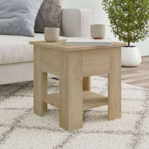 Stolić za kavu boja hrasta sonome 40x40x42 cm konstruirano drvo sonoma hrast 40 x 40 x 42 cm 1 Cijena