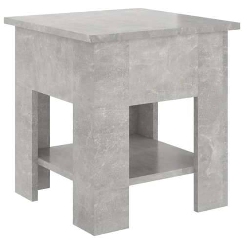 Stolić za kavu siva boja betona 40x40x42 cm konstruirano drvo - Beton siva 40 x 40 x 42 cm 1 Cijena