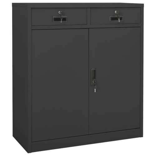 Uredski ormarić sa sadilicom antracit 90 x 40 x 125 cm čelični Antracit 1 S gredicom za sadnju Cijena