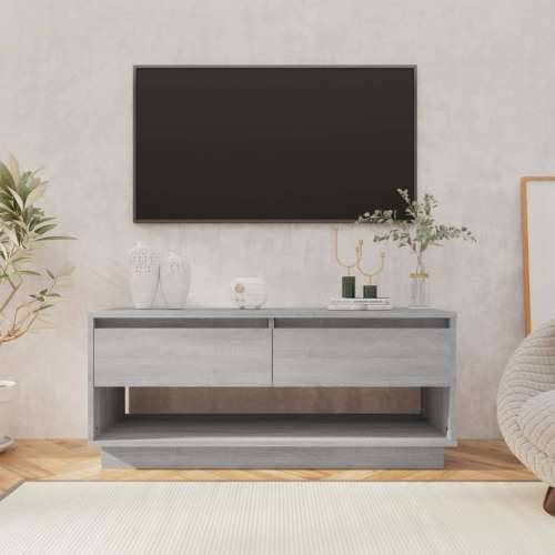 TV ormarić boja hrasta sonome 102x41x44 cm konstruirano drvo - Sivi hrast sonoma 1 Cijena