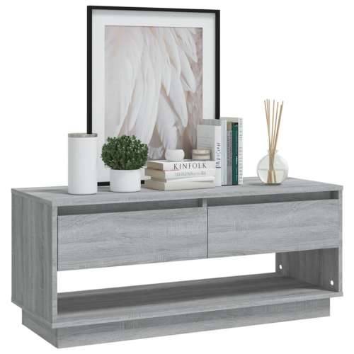 TV ormarić boja hrasta sonome 102x41x44 cm konstruirano drvo - Sivi hrast sonoma 1 Cijena