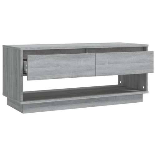 TV ormarić boja hrasta sonome 102x41x44 cm konstruirano drvo - Sivi hrast sonoma 1 Cijena