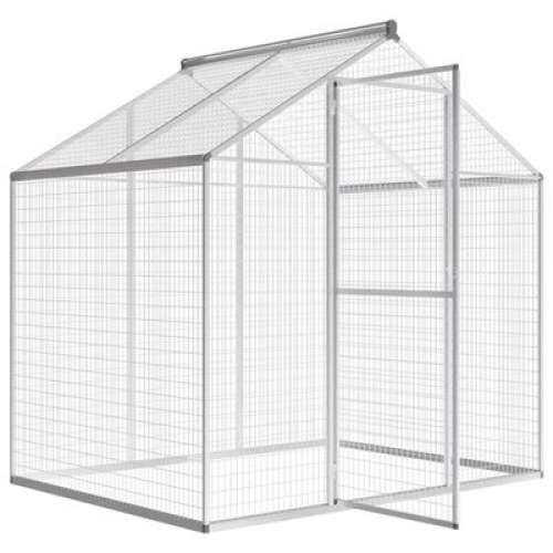 Vanjski kavez za ptice od aluminija 178 x 122 x 194 cm Cijena